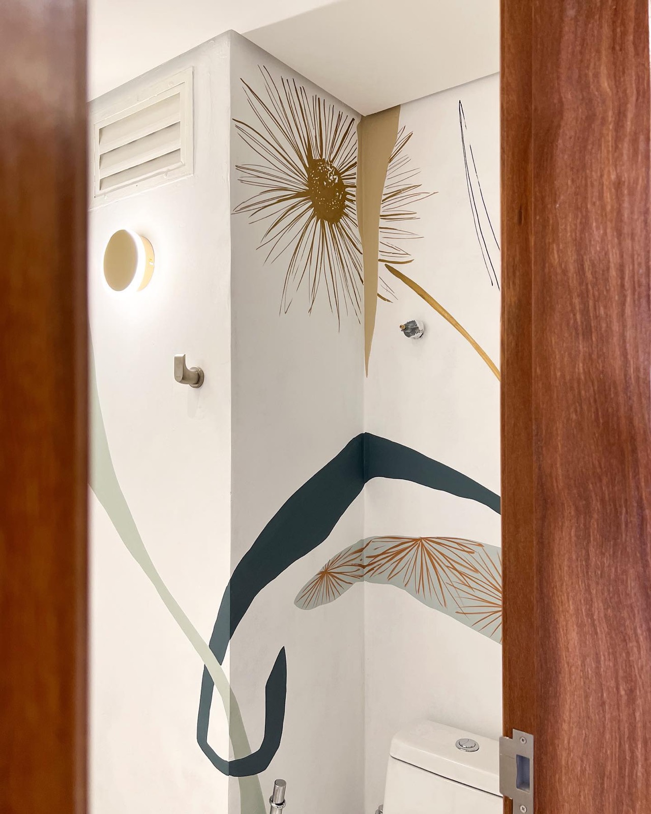 Lavabo em detalhes